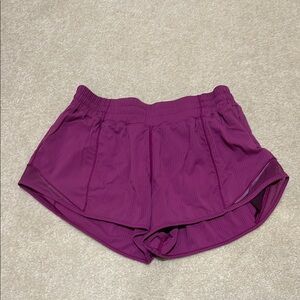 lululemon athletica Magenta Athletic Shorts
